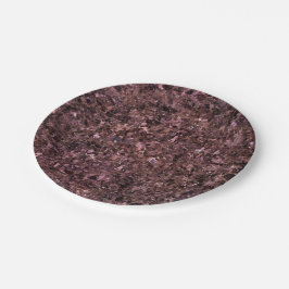 Plato De Papel Patrón de piedra natural