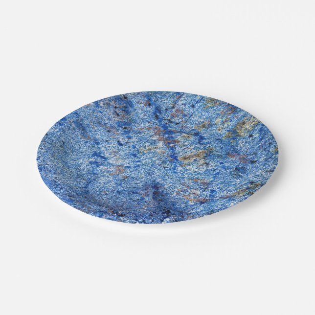 Plato De Papel Patrón de piedra natural (Angular)