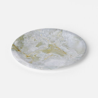 Plato De Papel Patrón de piedra natural
