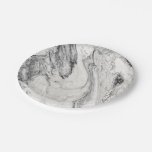 Plato De Papel Patrón de piedra natural