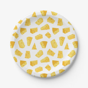 Plato De Papel Patrón de queso circular Imprimir placas de papel