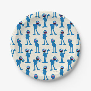Plato De Papel Patrón de trama de corte