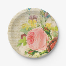 Patrón floral pastel femenino