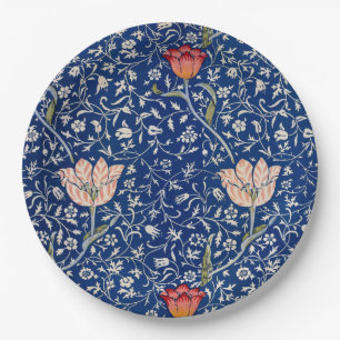 Plato De Papel Patrón Medway (por William Morris)