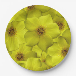 Plato De Papel Patrón sin soldadura de Shrubby Cinquefoil