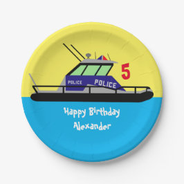 Plato De Papel Patrulla