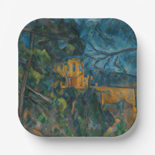 Plato De Papel Paul Cezanne - Chateau Noir