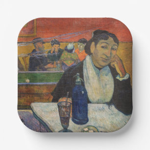 Plato De Papel Paul Gauguin - The Night Cafe, Arles