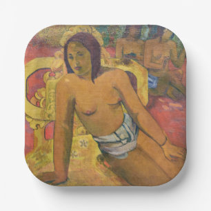 Plato De Papel Paul Gauguin - Vairumati