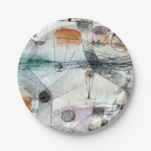 Plato De Papel Paul Klee Plantas Tierra y Reino del Aire: Bauhaus