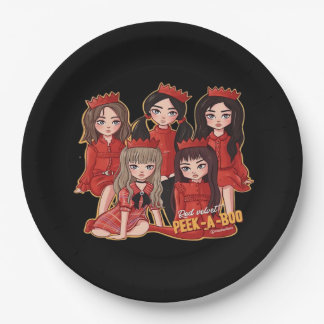 Plato De Papel Peekaboo Cosy Autumn