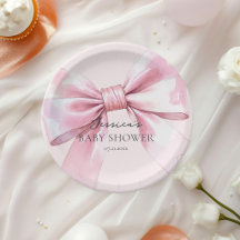 Pegatinas de niña con lazo rosa