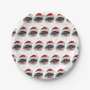 Plato De Papel Pekingese Dog Breed Christmas Stars