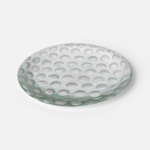 Plato De Papel Pelota de golf