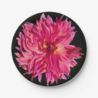 Plato De Papel Penhill Dark Monarch placas de papel dahlia