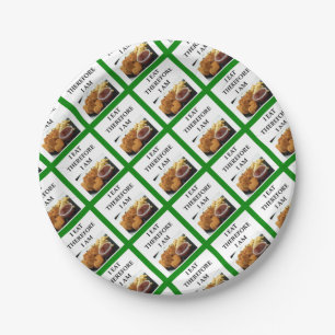 Plato De Papel pepitas de pollo