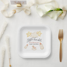 Pequeña estrella brillante sueño baby shower