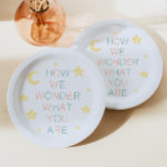 Plato De Papel Pequeña Estrella De Twinkle Cómo Nos Preguntamos P<br><div class="desc">Estas son Blue Twinkle Little Star Cómo nos preguntamos qué es lo que eres de las placas de papel reveladoras de género!</div>