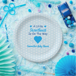 Plato De Papel Pequeño Baby Shower