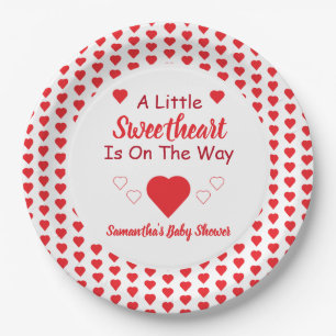 Plato De Papel Pequeño Baby Shower