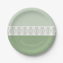 Pequeño patrón floral acentuado