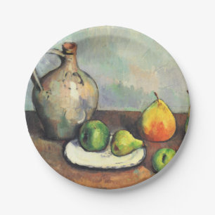 Plato De Papel Peras de Paul Cezanna, C 1893