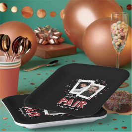 Plato De Papel Perfecto Pair Casino Tema Parejas Foto