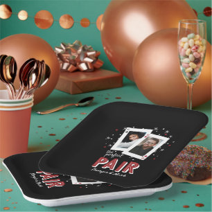 Plato De Papel Perfecto Pair Casino Tema Parejas Foto