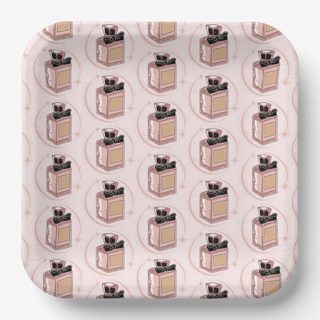 Plato De Papel Perfume (Anverso)