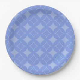 Plato De Papel Periwinkle