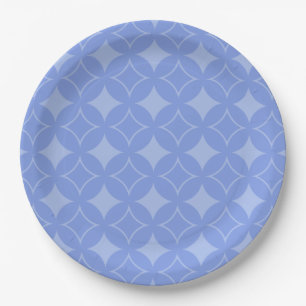 Plato De Papel Periwinkle