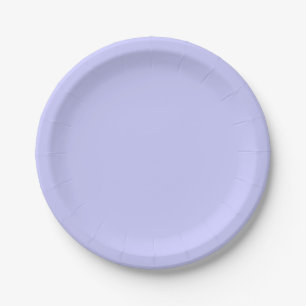 Plato De Papel Periwinkle Purple