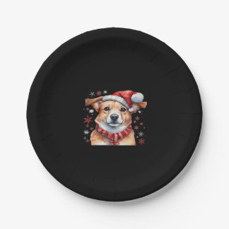 Plato De Papel Perro chrismes camiseta clásica