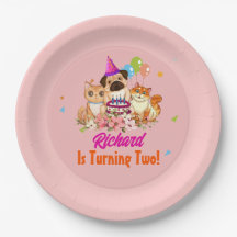 Perro lindo cachorro fiesta de cumpleaños de un ni