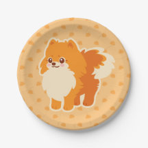 Perro lindo Kawaii Pomeranian