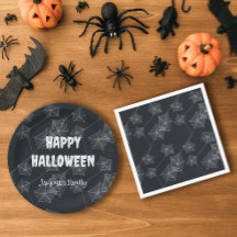 Personalizable Halloween de Black Spooky