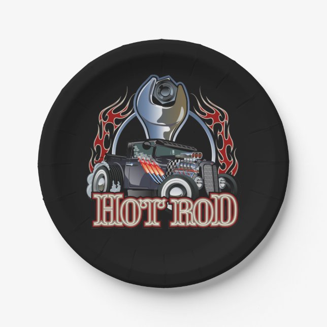 Plato De Papel Personalizado (Anverso)