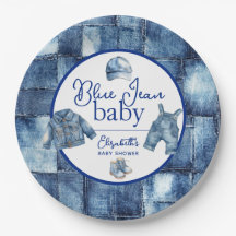 Personalizado Blue Jean Baby Denim Tema Baby Showe
