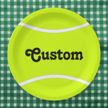 Personalizado de bolas de tenis Fiesta de de text