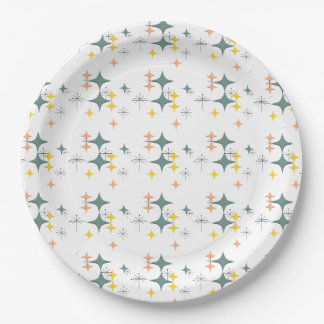 Plato De Papel Personalizado de estallidos atómicos en los Juegos