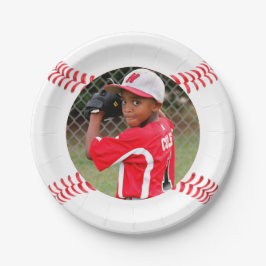 Plato De Papel Personalizado de la fiesta de cumpleaños del jugad