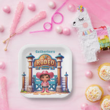 Personalizado del primer rodeo de cumpleaños de Co