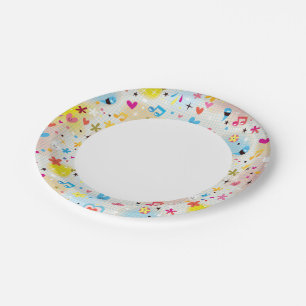 Plato De Papel personalizado divertido