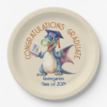 Personalizado Dragon Kindergarten Graduado