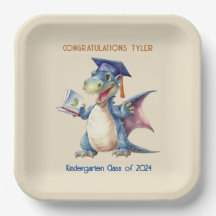 Personalizado Dragon Kindergarten Graduate Square
