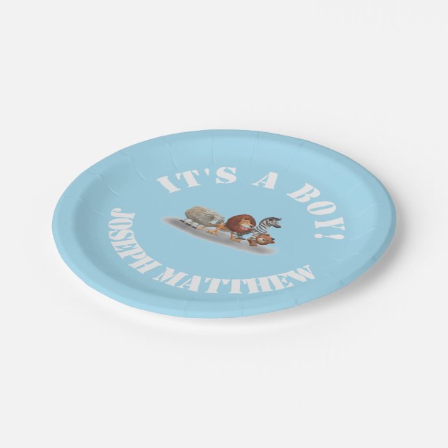 Plato De Papel Personalizado es una placa de papel para animales  (Angular)