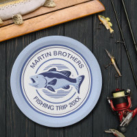 Personalizado Fisherman Fiesta Blue Bass Fish