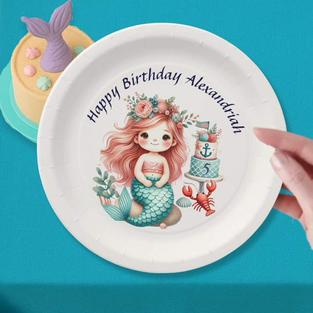 Plato De Papel Personalizado Niñas Pequeñas Sirvientas Fiesta de  (Subido por el creador)