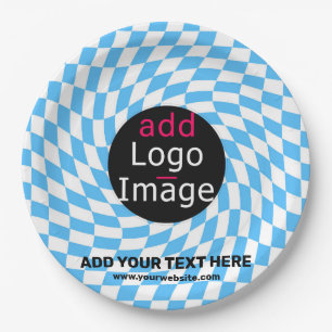 Plato De Papel Personalizado profesional moderno comprobador de n