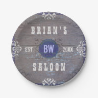 Personalizado rústico de madera del vintage del